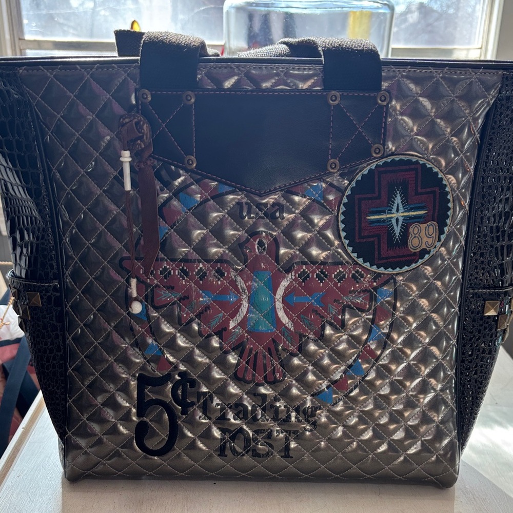Double D Ranch Quilted Tote Bag